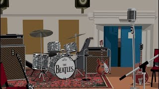 ABBEY ROAD virtual studio 2 - The Beatles recreation - (official alvar0rtega)