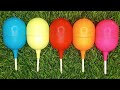 ASMR Most Popular Candys / some lots of colorful rainbow lollipop candy / unpacking chocolate eat