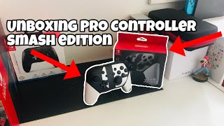 Unboxing Nintendo Pro Controller Smash Ultimate edition