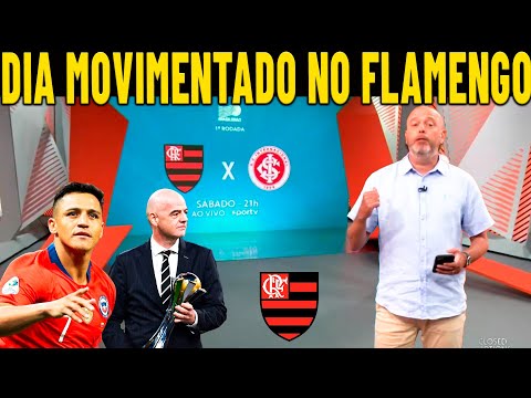 GLOBO ESPORTE FLAMENGO | ALEX SANCHEZ É OFERECIDO AO FLAMENGO! DIA MOVIMENTADO NO FLAMENGO