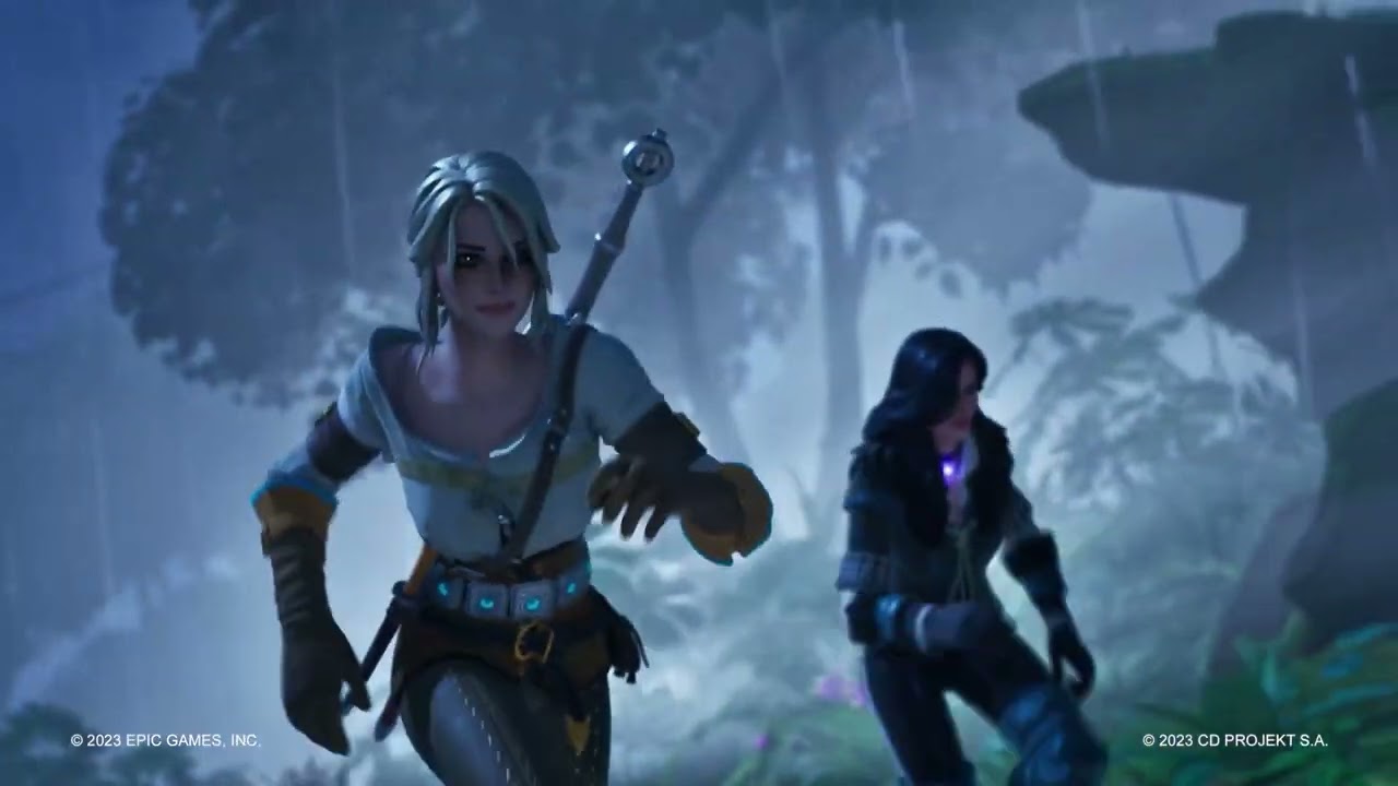 Follow Your Destiny with Ciri and Yennefer of Vengerberg in Fortnite!