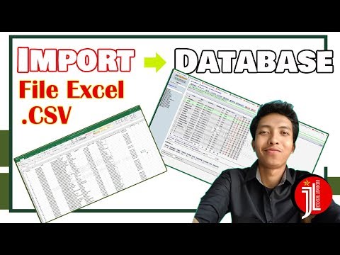 Cara Upload Data File Excel ke Database lewat PHPmyadmin