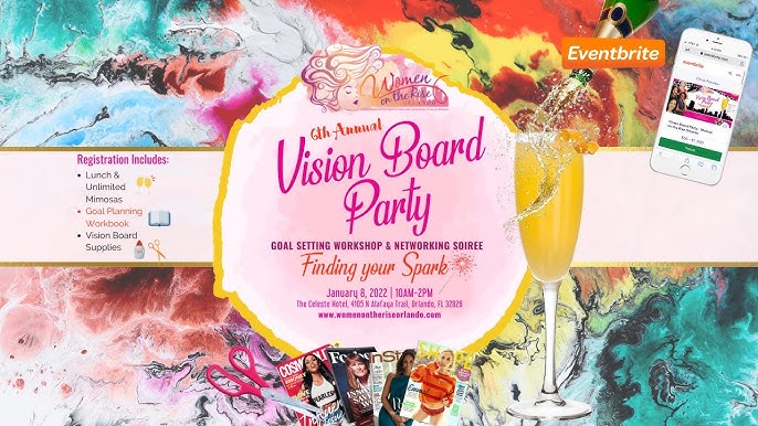 Vision Board or Book Party Tips and Ideas 