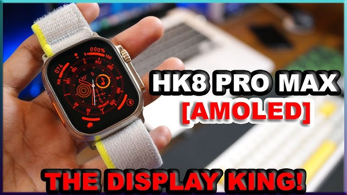 Metallic Hk8 Pro Max Smart Watch (Wear Fit Application), Screen Size: 2.12  Inch at Rs 2899/piece in Ahmedabad