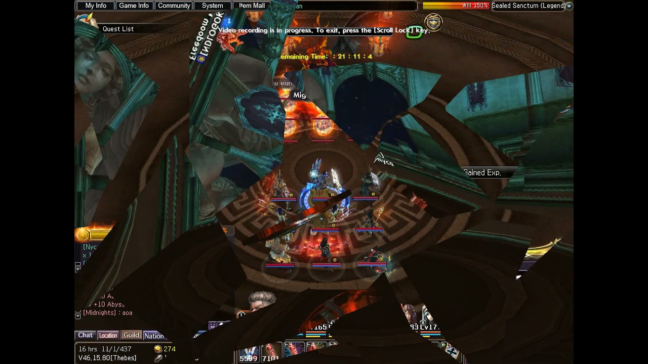 OT 17 Dual Sword as a caster | Atlantica Online (full run)