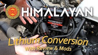 Himalayan Dead Battery Converted to Antigravity Lithium ATZ7 & Mods