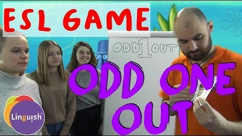 Linguish ESL Games // Odd one out // LT241