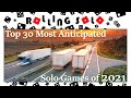 Top 30 Most Anticipated Solo Games of 2021!