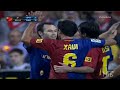 The first show of the messi xavi iniesta trio  2008