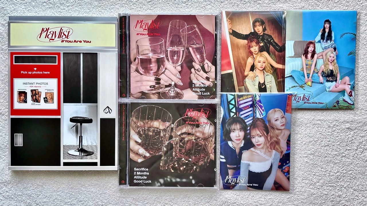 Распаковка альбома UAU / Unboxing album UAU Playlist You Are You (Limited, Normal & POCA ver.) 