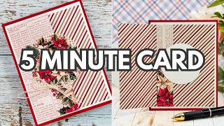 Make This Christmas Fun Fold Card in Just 5 Minutes