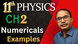 Chapter 2 Numericals And Examples || 11Th Class Physics New Book 2025 PCTB