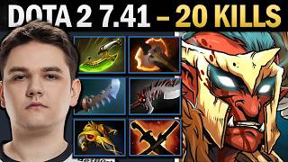Troll with 20 Kills and Shiv - Dota 7.42