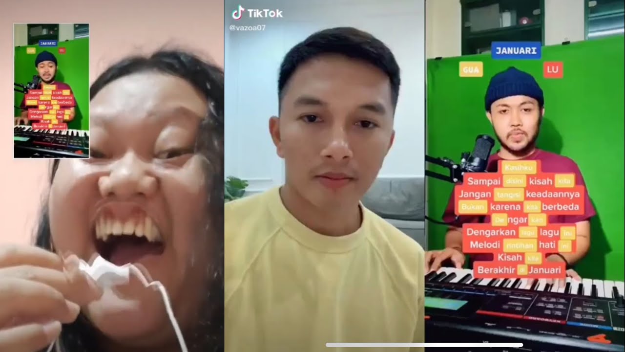 Popcorn Duet Tiktok (Januari Glenn Fredly) YouTube