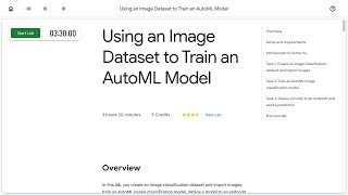 Using an Image Dataset to Train an AutoML Model