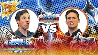 Lets Race Skylanders Calamity Canyon, Fiesta, High Volt L Skylanders Superchargers L Skylanders
