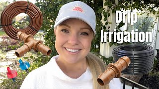 All About Drip Irrigation!  :: The Basics, Set Up, and Maintenance! :: Plus Some Tips and Tricks!