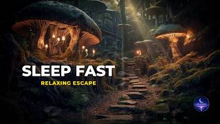 Hidden Mushroom Village | Ultimate Relaxation Journey | Relaxing Escape