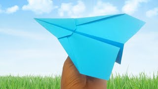 How to fold a paper airplane to fly forever and fall all day | Paper airplane world record by DIY Crafts 2M 595 views 1 year ago 2 minutes, 41 seconds