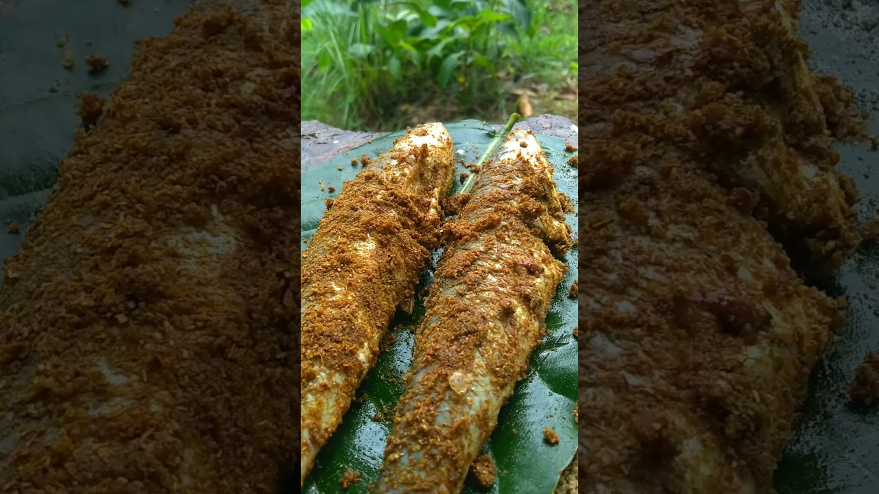 Fish Fry 😘😋 Village Tribal Style Rohu Fish rost 🐠🐋🐟fish recipe