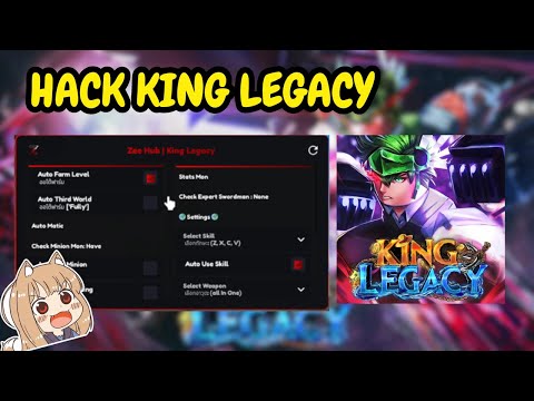 CÁCH HACK KING LEGACY UPDATE 6 [ ZEE HUB ] TRÊN ĐIỆN THOẠI VÀ MÁY TÍNH AUTO FARM, AUTO SEAKING