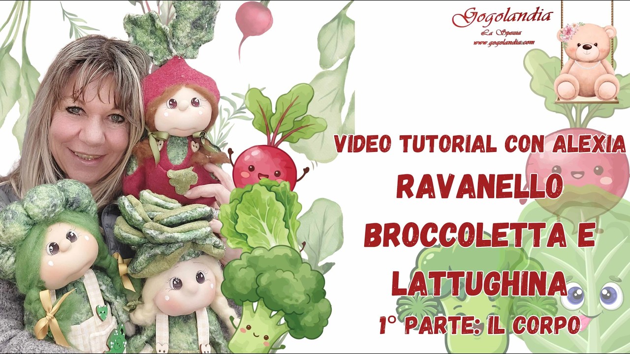 Ravanello Broccoletta Lattughina 1° Parte  Il Corpo