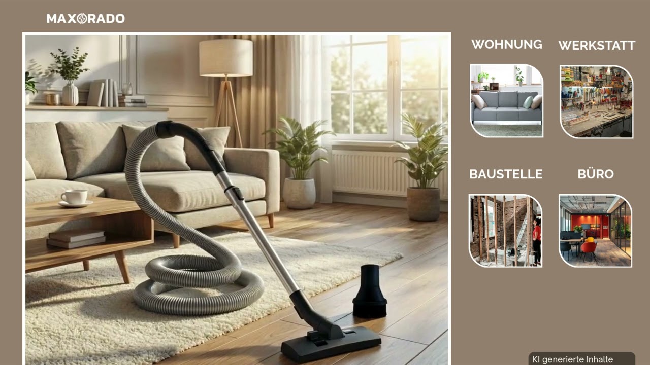 Maxorado Ersatzteile Passend für Miele S6 S6000 Series Parquet S 6210 Premium-Edition S 6210 S 6260