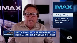 Watch CNBC's full interview with IMax CEO on the movie industry amid Covid-19