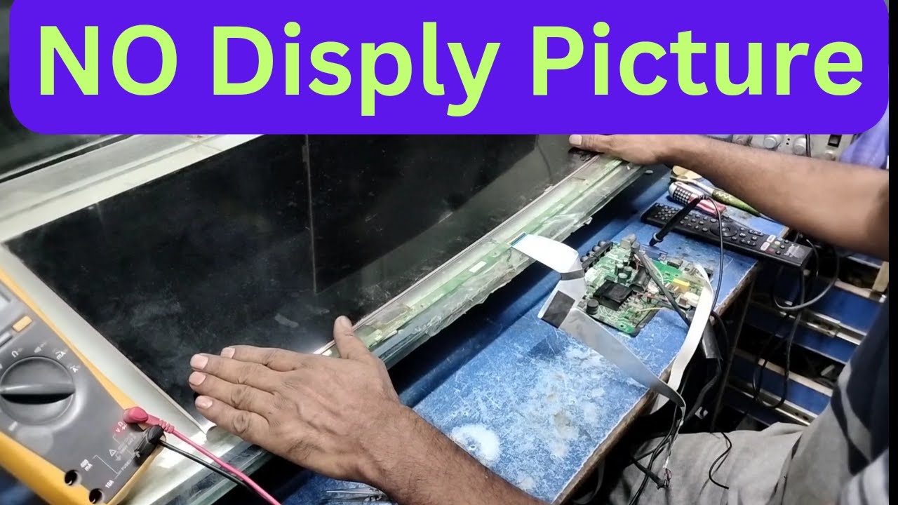 Led tv cof ic cleen in repair led tv penal repairing led penal