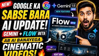 AI Video Creation Changed Forever 😱 | Google Gemini + Flow Beta Full Review