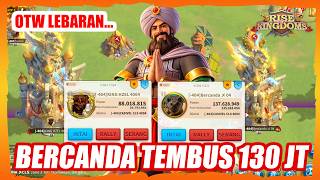 BESOK LEBARAN BERCANDA SUDAH TEMBUS 137JT POWER KING HZEL OTW 100JT !!