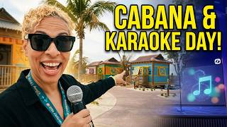 Disney Destiny Cruise Castaway Cay | Private Cabana & Best Karaoke Night Ever