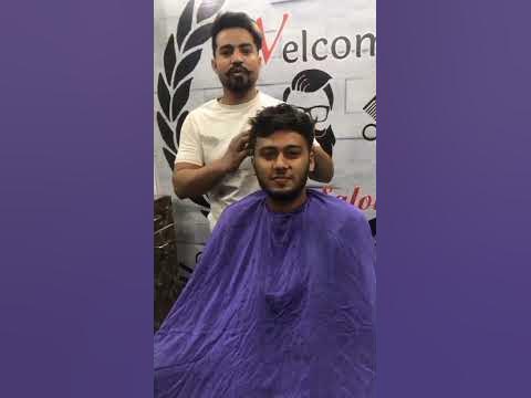hair Transformation 😁 #haircut #welcome_men_saloon #kanpur #viral_video ...