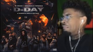 Shawn Cee Reaction to - D Day: A Gangsta Grillz Mixtape by Dreamville