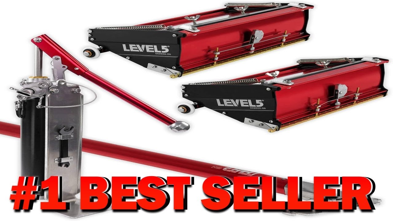 Flat Box Combo Set + Extension Handle LEVEL5 Pro Grade - B07CRZW4G4