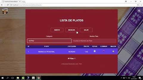 Sistema de Restaurante Con Código Fuente PHP MYSQL AJAX
