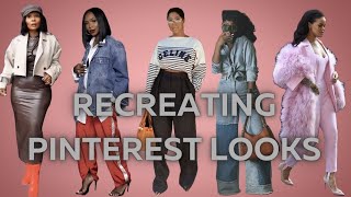 Recreating Pinterest Outfits with clothes out of my closet | Amazon | Shein | Fashionova