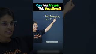 Can You Find The Answer of This Question?🤔- Vidhi Mam #shorts #maharashtraboard #ytshorts #mathquiz