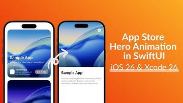 【iOSアプリ開発】 Building an App Store Hero Animation in SwiftUI – iOS 26 & Xcode 26
