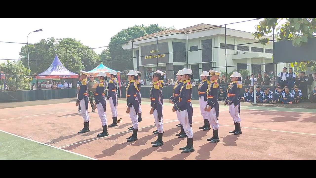 LKBB KODIM 0605 KAB SUBANG TINGKAT SMP/mts HUT TNI KE 80 - PASKIBRA SMPN 1 BINONG A KEREN