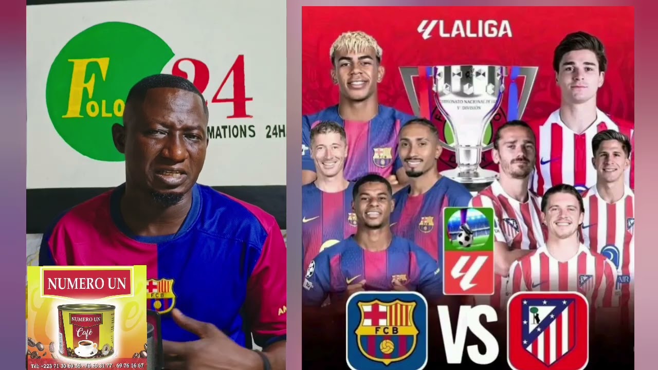 ⚔️ Choc au Sommet : Barça – Atlético, bataille pour la Liga !