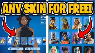 HOW TO GET ANY SKIN FOR FREE IN FORTNITE!