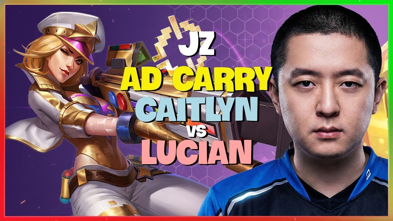 Thách Đấu Caitlyn : Jz HỦY DIỆT Lucian Với Sát Thương ĐIÊN RỒ - Vietsub