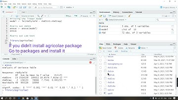 RBD analysis in R for beginner