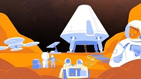 #mars 3d animation of Mars Rover landing