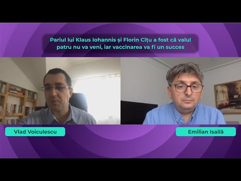 Vlad Voiculescu despre valul patru de pandemie