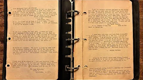 Discovered 1930s letters to St. Paul Montgomery Wa...