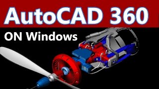 AutoCAD 360 App Tutorial on Windows 10 screenshot 3