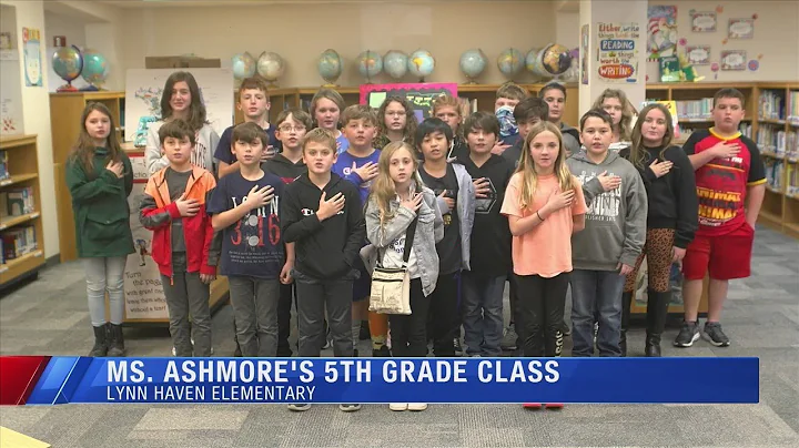The Daily Pledge: Ms. Ashmore's 5th Grade Class