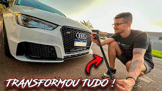 RODAS NOVAS NA S3 E UMA FITA ISOLANTE TRANSFORMOU TUDO 😱